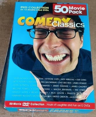 Comedy Classics 50 Movie Pack (DVD, 2004, 12-Disc Set)