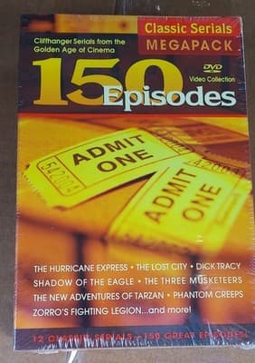 Classic Serials Megapack DVD Collection 150 Episodes New Sealed Free Shipping