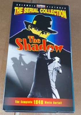 The Shadow-The Serial Collection-Complete 1940 Movie Serial-2 Tape Set-VHS