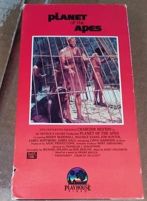 Planet of the Apes VHS Collection 5pcs Set