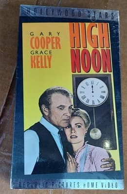 High Noon (VHS, 1987) NEW Sealed Classic Western Movie Gary Cooper Grace Kelly