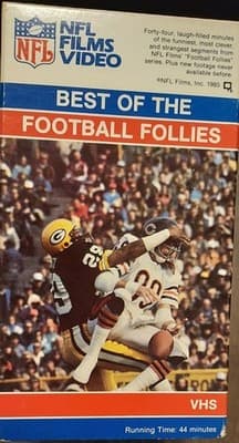 Best of The Football Follies VHS 1985