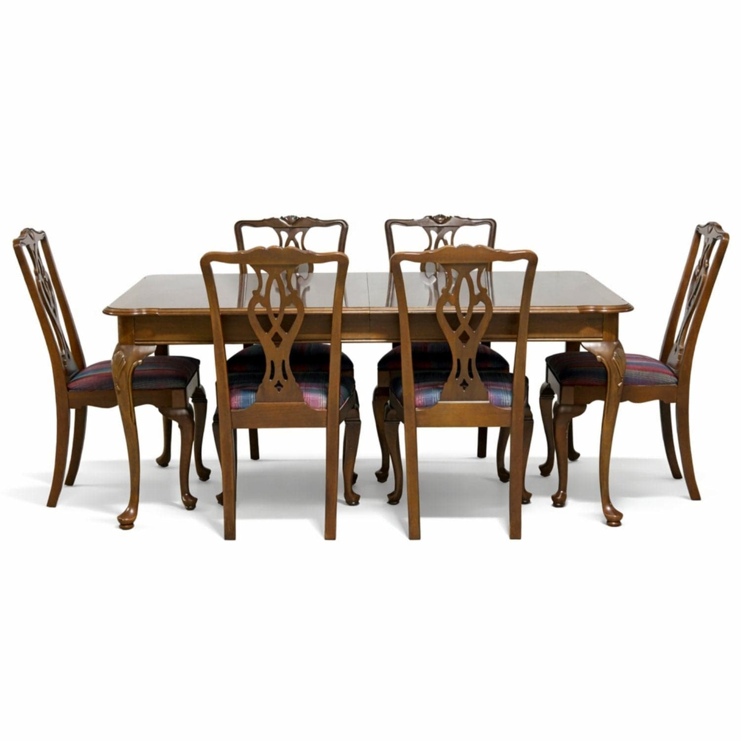 Ethan Allen Dining Table w/6 Chairs - Cherry