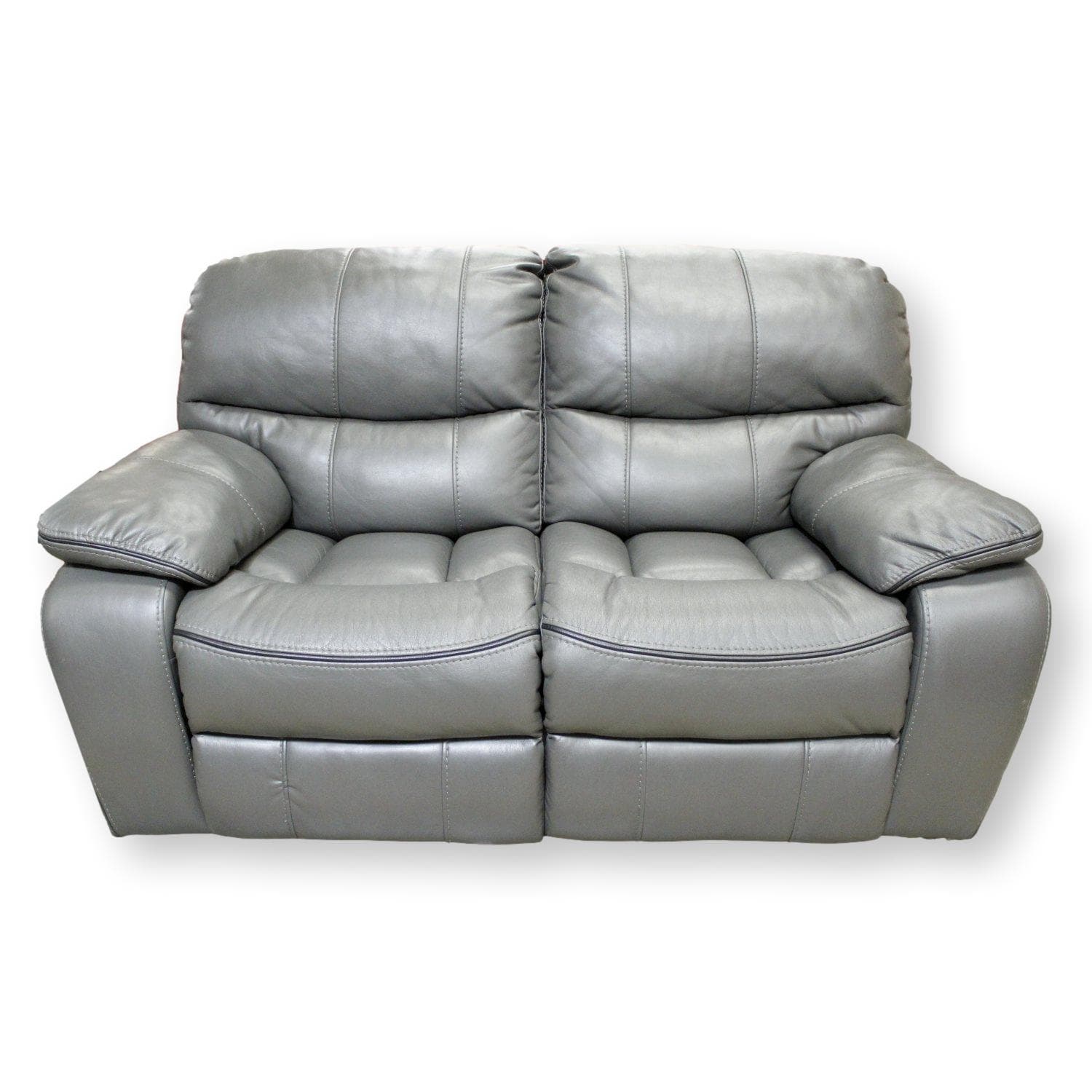 Gray Reclining Loveseat - Gray