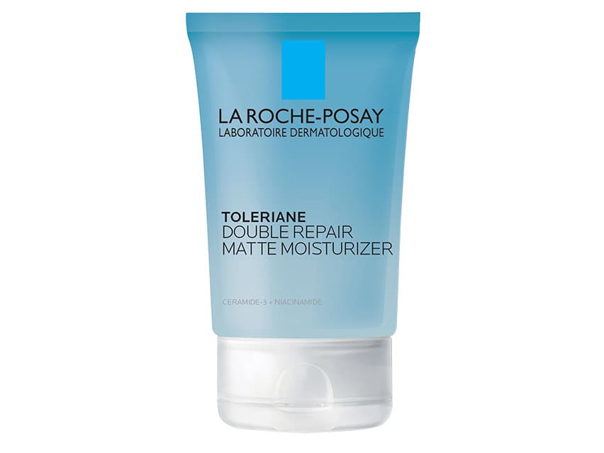La Roche Posay, Toleriane Double Repair Matte Face Moisturizer, Daily Gel Face Moisturizer with Ceramide and Niacinamide for Oily Skin - 3.38 Fl Oz