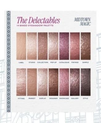 Laura Geller 14-Pan Baked Eyeshadow Palette Soho Shimmers Neutral
