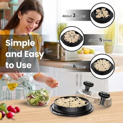 Twist Style Meat Shredder — Done Pulling Apart Chicken With Forks?
