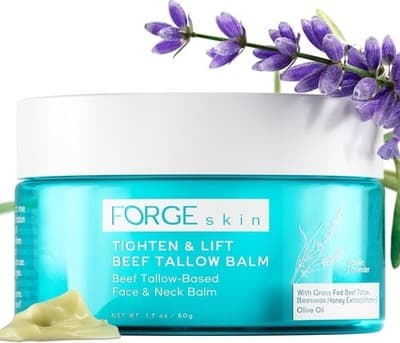 Forge Tallow Balm Grass-Fed Beef Tallow Natural Skin Moisturizer