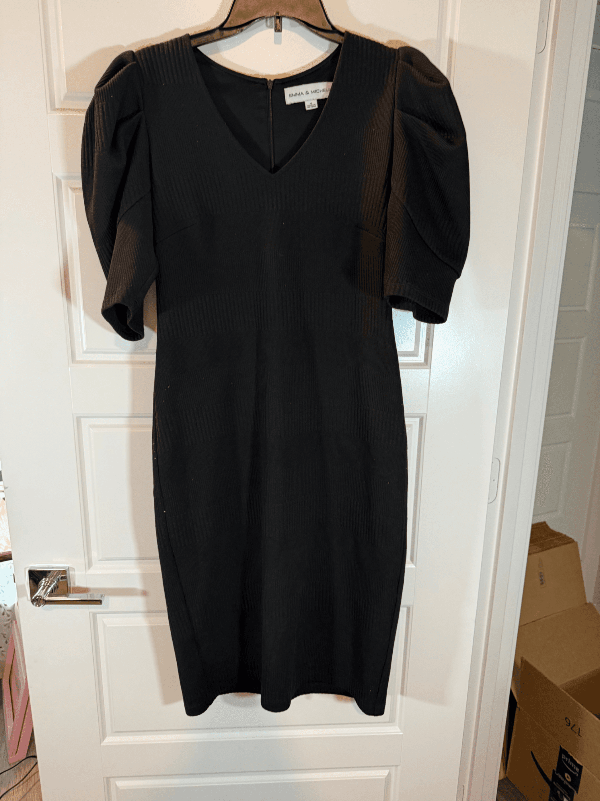 Emma & Michele Black Dress Size 6