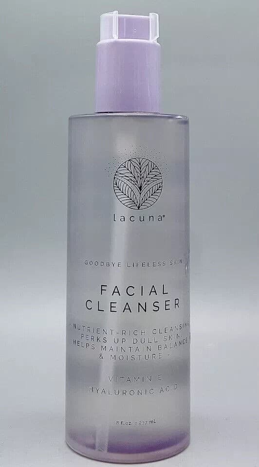 Lacuna Vitamin E Hyaluronic Acid Facial Cleanser 8 Oz New Authentic-Free Shippin