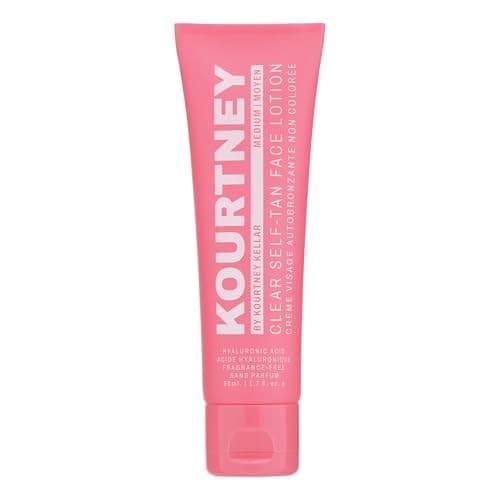 Kourtney 2.5 Oz Self-Tan Face Lotion for Women - Medium