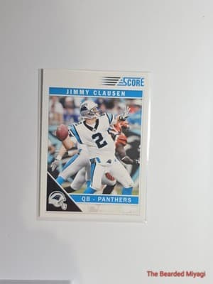 2011 Score Jimmy Clausen #43 NM