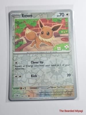 Pokémon TCG Obsidian Flames Eevee OBF 166/197