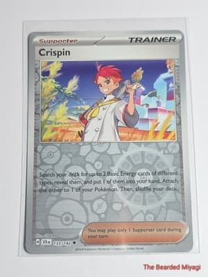 Pokémon TCG Stellar Crown Crispin SCR 133/142