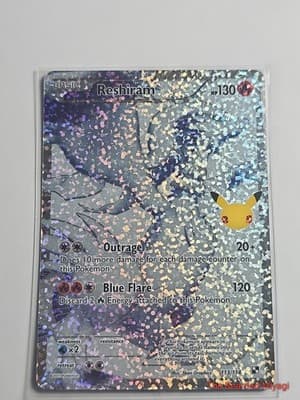 Pokémon TCG Celebrations Reshiram 113/114