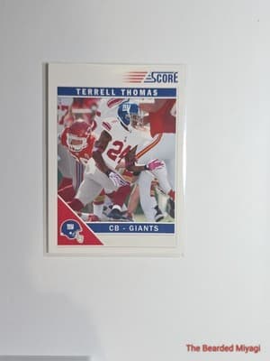 2011 Score Terrell Thomas #197 NM