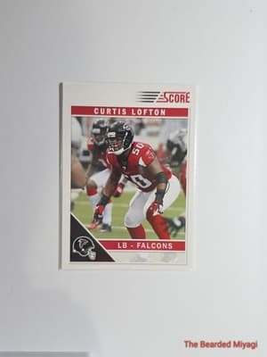 2011 Score Curtis Lofton #11 NM