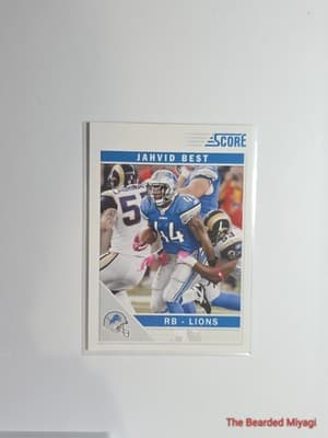 2011 Score Jahvid Best #95 NM