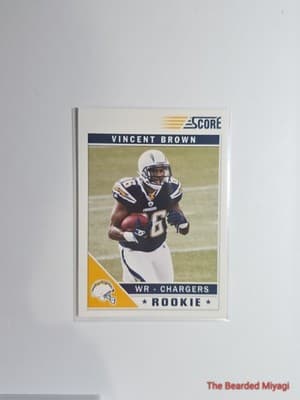 2011 Score Vincent Brown #399 NM