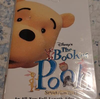 Walt Disney The Book of Pooh Stories From The Heart VHS NTSC Puppets Animation