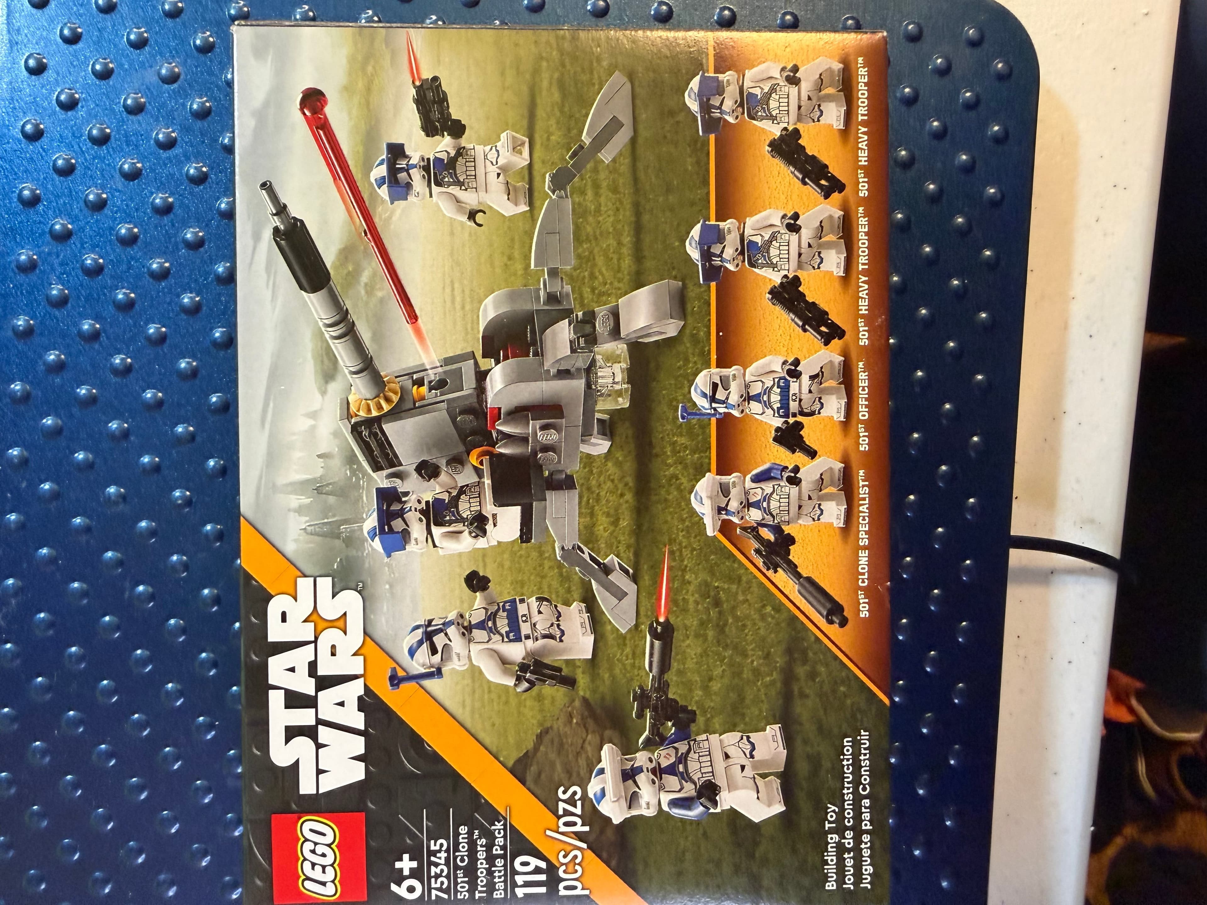 LEGO Star Wars Lot 75345 501st + 75320 Snowtrooper Build Only