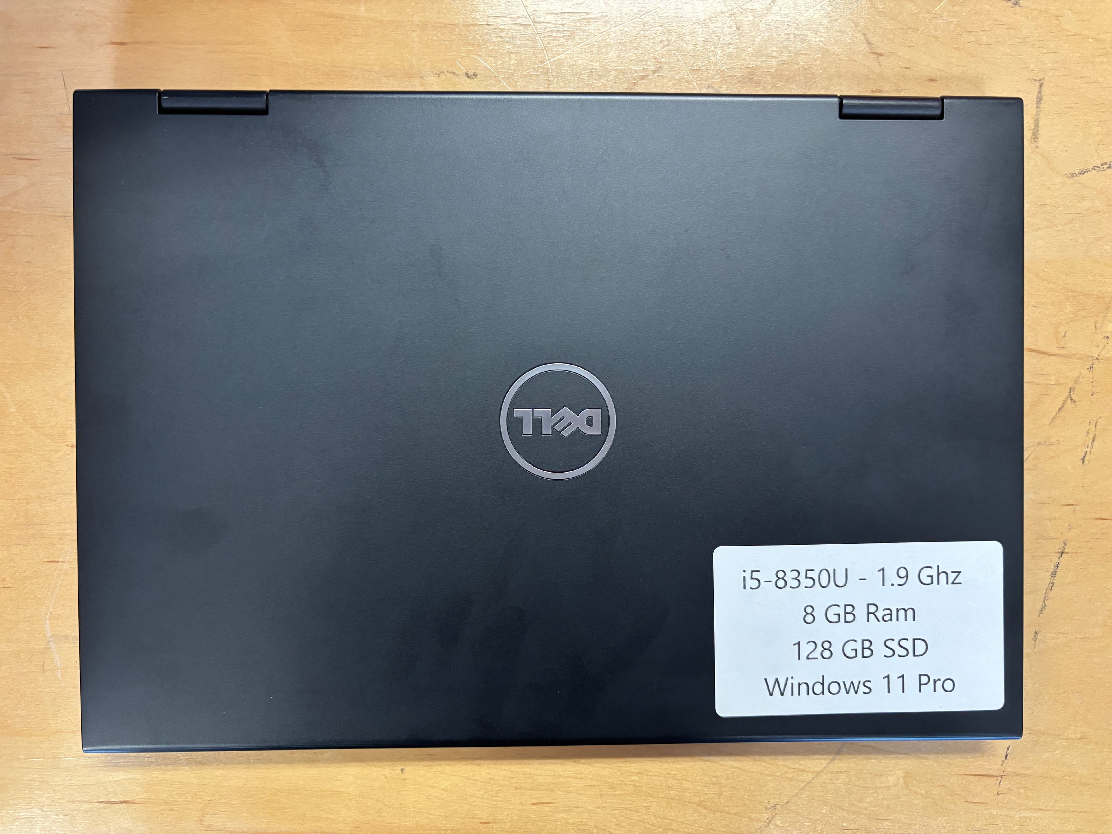 Dell Laptop i5-8350U 8GB RAM 128GB SSD Windows 11 Pro