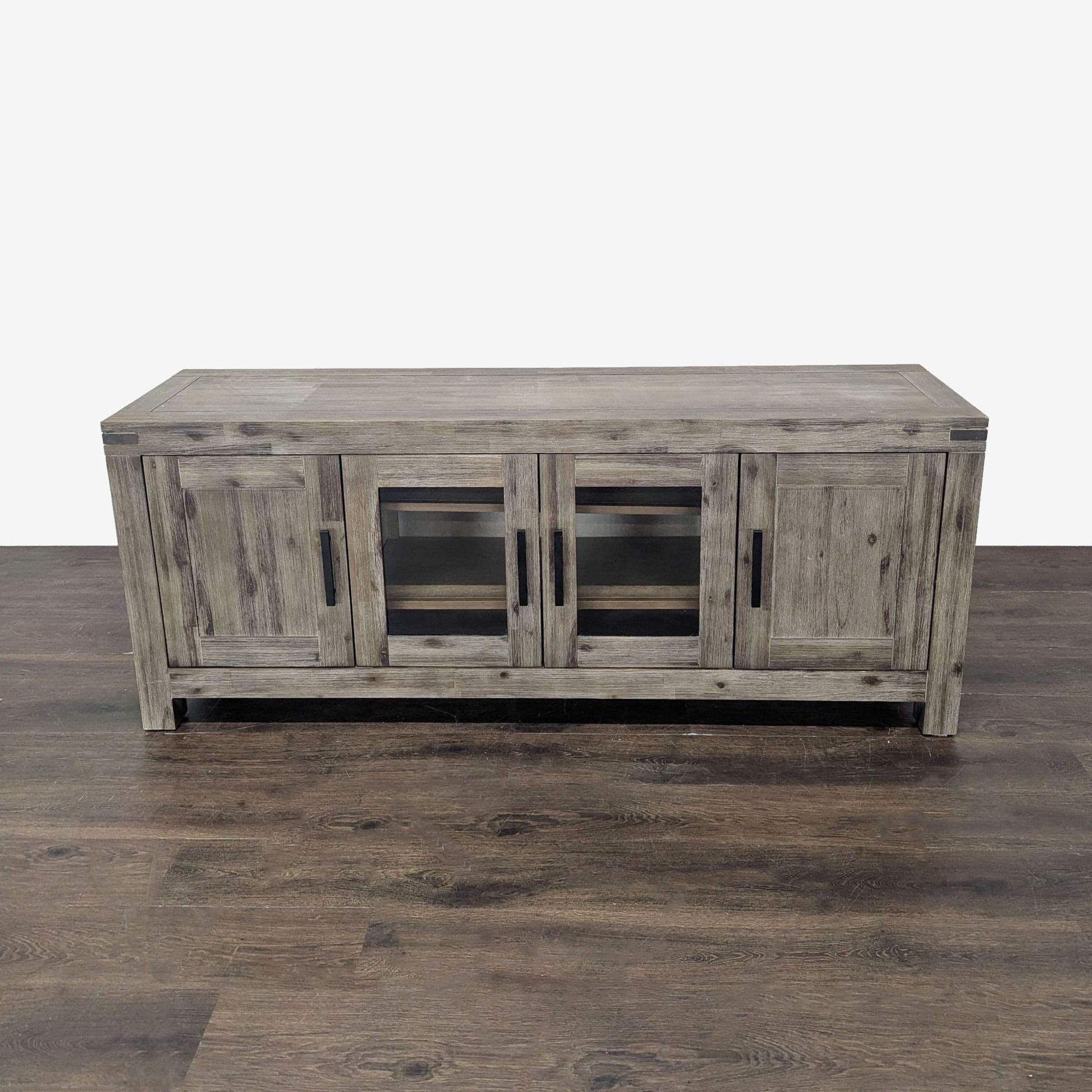 Macy's Rustic Wood Media Console