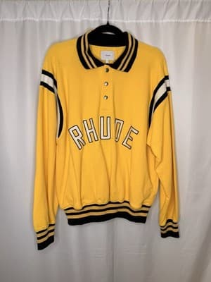 Size Small MSRP $696 Rhude Yellow Jacket For Men Brand New