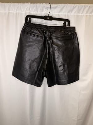 RHUDE Men’s Shorts Leather Brand New NWT Size L