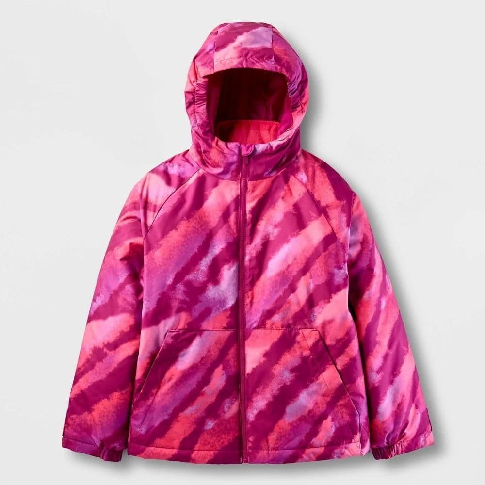 #5194 Small Kids' Abstract 3-In-1 Jacket - All In Motion Pink - Default