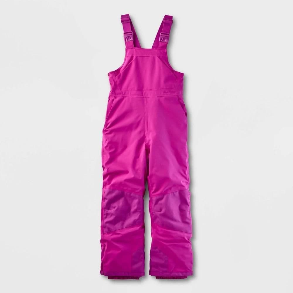 #5650 Large Kids' Solid Snow Bib - All In Motion Purple - Default