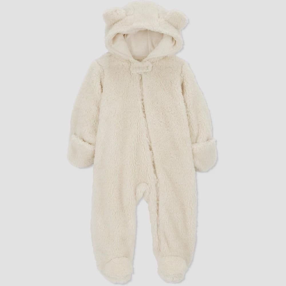 #3587 3M Carter's Just One You Baby Jumpsuit - Cream - Default