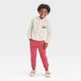 #4697 5T Toddler Boys' Hot Wheels 2pc Hoodie Button-Down Top and Bottom Set - Red - Default