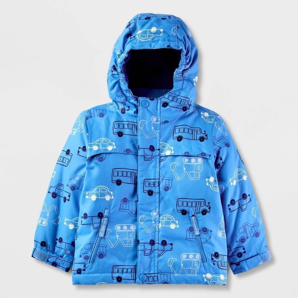 #8258 12M Baby 3-in-1 Snowplay Jacket - Cat & Jack Blue - Default