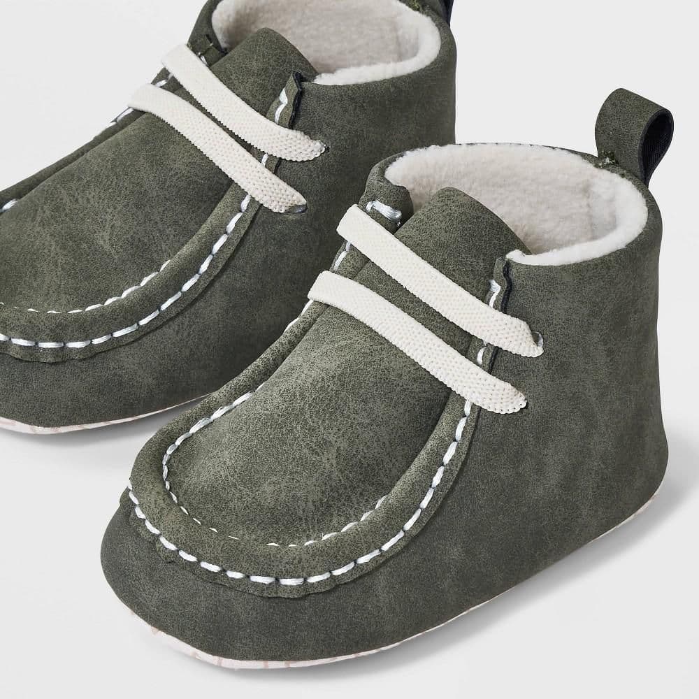 #8125 3-6M Baby Chukka Boots - Cat & Jack Green - Default