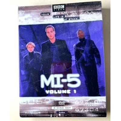 BBC America MI-5 Volume 1 with slipcover 3 discs