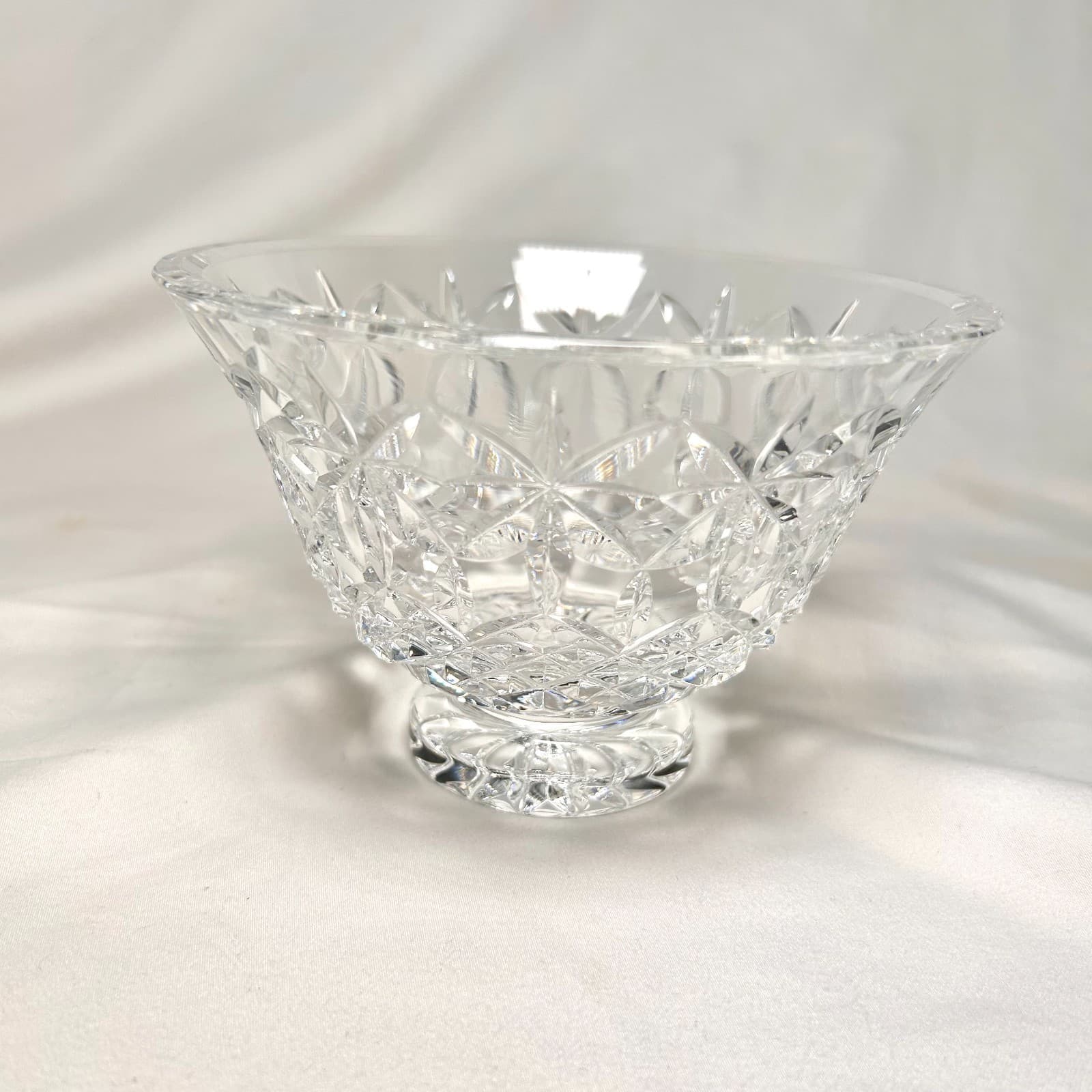 New in Box Waterford Crystal 6" Balmoral Footed Bowl