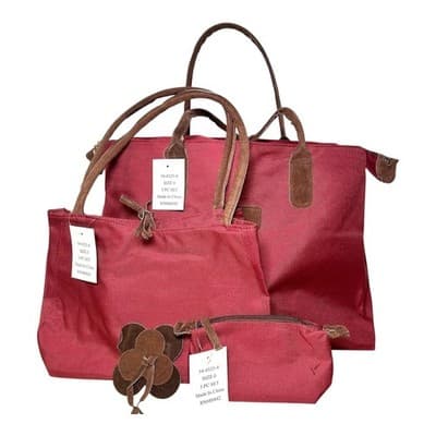NWT 3 piece weekender tote bag set
