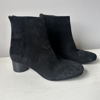 Seychelles Black Suede Boots Size 8