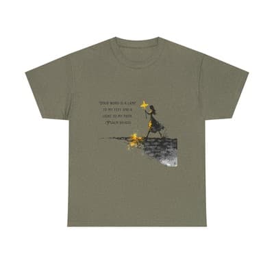 Psalm 119:105 Shirt | Your Word Is a Lamp Tee | Feral Miss Faith Apparel S–5XL
