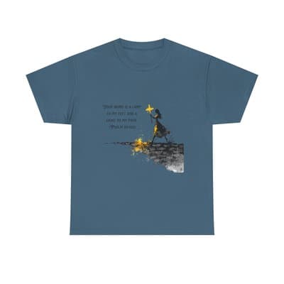 Psalm 119:105 Shirt | Your Word Is a Lamp Tee | Feral Miss Faith Apparel S–5XL