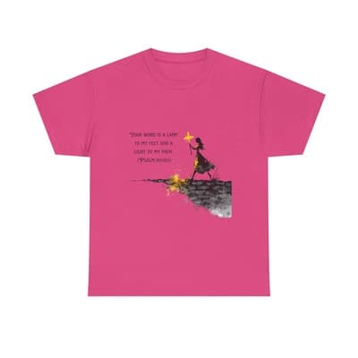 Psalm 119:105 Shirt | Your Word Is a Lamp Tee | Feral Miss Faith Apparel S–5XL