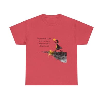 Psalm 119:105 Shirt | Your Word Is a Lamp Tee | Feral Miss Faith Apparel S–5XL