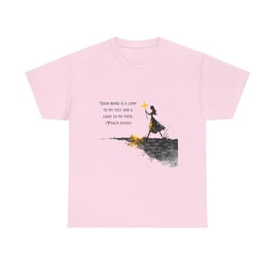 Psalm 119:105 Shirt | Your Word Is a Lamp Tee | Feral Miss Faith Apparel S–5XL