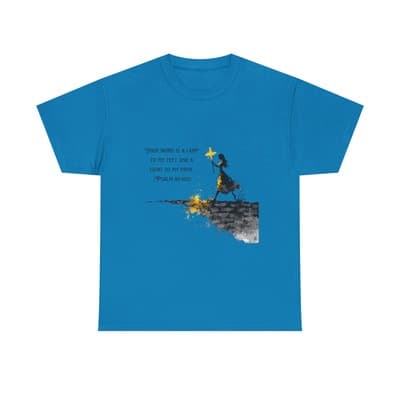 Psalm 119:105 Shirt | Your Word Is a Lamp Tee | Feral Miss Faith Apparel S–5XL