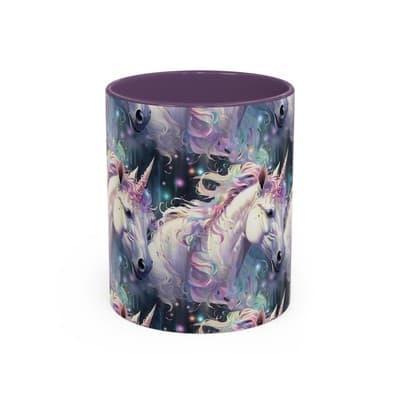 Pastel Unicorn Mug 11oz 15oz | Magical Coffee Cup | Gift for Fantasy Lovers