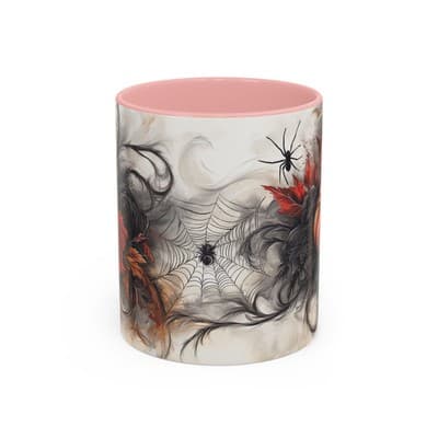 Halloween Pumpkin Mug 11oz 15oz | Spooky Fall Coffee Cup | Gothic Autumn Gift