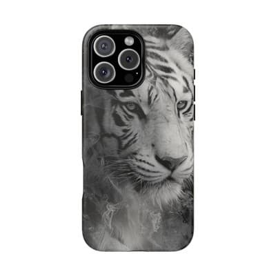 Tiger iPhone Case | Wild Strength Design | Shockproof 8 to 16 Models