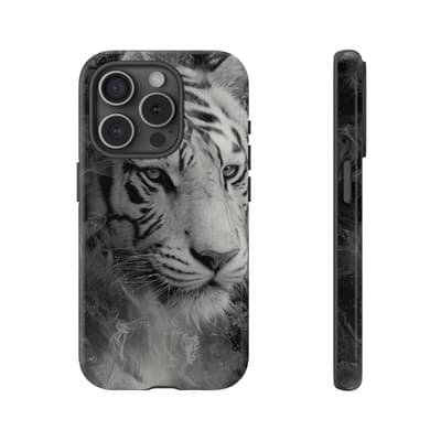 Tiger iPhone Case | Wild Strength Design | Shockproof 8 to 16 Models