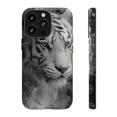 Tiger iPhone Case | Wild Strength Design | Shockproof 8 to 16 Models